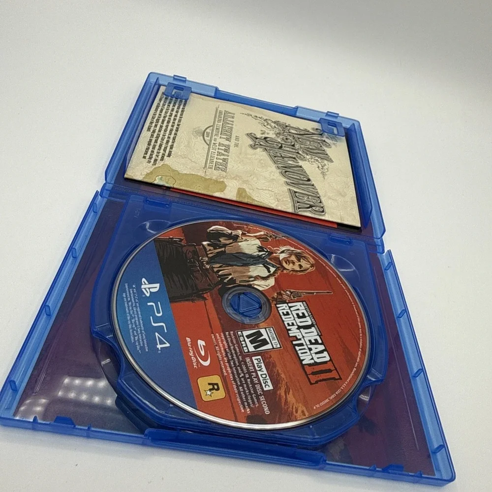 Red Dead Redemption II, 2 - Sony PlayStation 4 PS4 (2-Disc) -VG